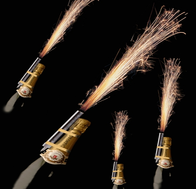 Champagne Sparklers for UK